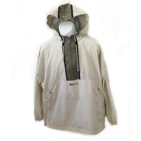 nike khaki half zip women's